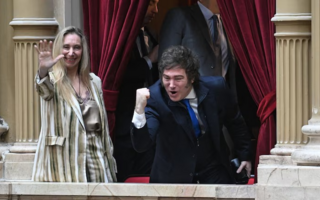 Con la presencia de Milei, arrancó la sesión de jura de los diputados electos