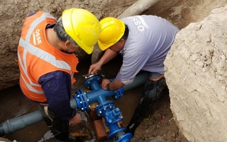 Corte de agua programado este jueves en Santa Lucía: conoce los barrios afectados