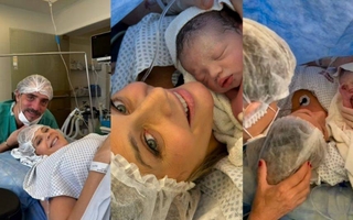 Nació Isidro, hijo de Rocío Marengo y Eduardo Fort