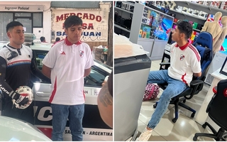 Intentó robar $370.000 en ropa y cayó a metros del local