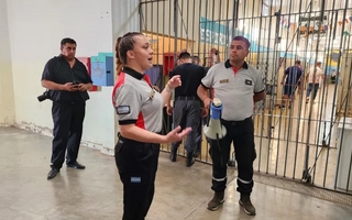 El Servicio Penitenciario realizará un simulacro de sismo e incendio en el Complejo de Chimbas