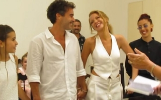 Se casaron Nicolás Cabré y Rocío Pardo: las fotos de la boda