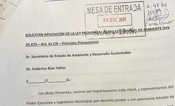 El pedido de Valle Fértil para investigar vuelos rompetormentas se formalizó