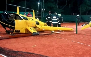Imputaron al piloto del helicóptero que cayó en Palermo