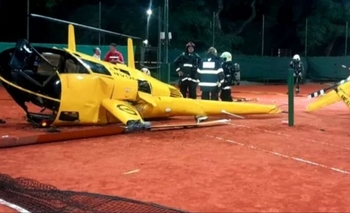 Imputaron al piloto del helicóptero que cayó en Palermo