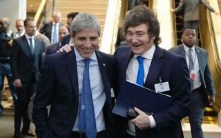 Milei destacó la gestión de Caputo: “El mejor de todos los tiempos”