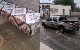 El pronóstico se cumplió y las tormentas azotan Jáchal