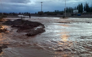 La tormenta golpeó y bajó creciente en distintos puntos de San Juan