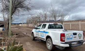 Por el temporal en Jáchal hay familias asistidas y evacuados