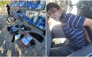 Robó en un consorcio, huyó con bolsos llenos y fue detenido