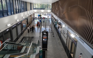 Con la apuesta a vuelos a Chile, abrieron la nueva ala internacional del aeropuerto de San Juan