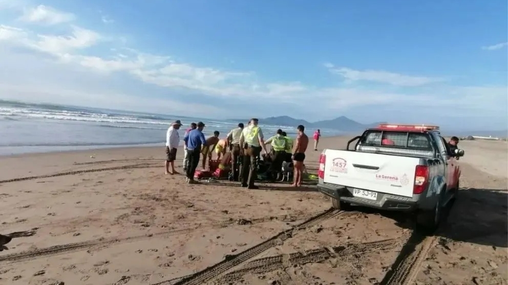 En Chile: murió un menor tras ahogarse en una playa de La Serena