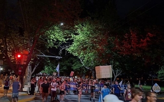 Marcha antiminera en Mendoza: más de 10 policías y manifestantes heridos