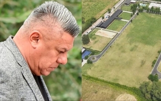 Secuestran 54 vehículos de lujo en la estancia atribuida a Tapia y Toviggino