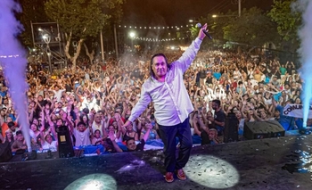 Multitudinario inicio de la Fiesta Nacional de Santa Lucía 2025