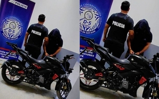 Cayó “El Larguirucho” por el robo de una moto en Rawson