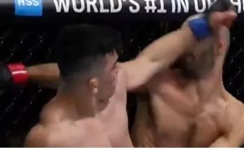 El argentino Kevin Vallejos noqueó a Giga Chikadze e hizo historia en UFC