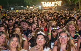 Más de 40 mil personas en la segunda noche de la Fiesta de Santa Lucía