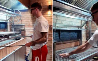 El asado de Alexis Mac Allister en Inglaterra que abrió el debate parrillero