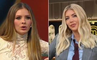 La torta de cumpleaños de Wanda Nara con una indirecta a la China Suárez