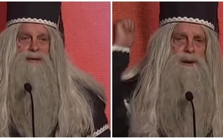 El insólito motivo por el que Luis Ventura se vistío de Dumbledore en los MF