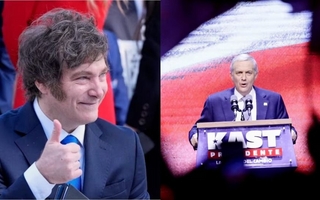 Milei recibe en Casa Rosada al presidente electo de Chile