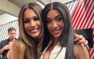 Revelaron cómo Pampita "se arrastró" para desfilar en el show de María Becerra