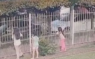 Una nena de 2 años fue embestida por un patrullero y pelea por su vida