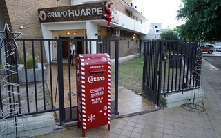 Navidad Huarpe: dibujos, cartitas y un sorteo en vivo para los chicos