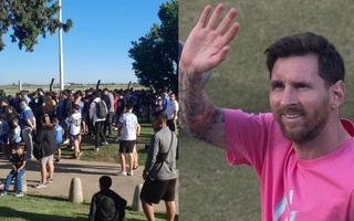 Lionel Messi regresó a la Argentina tras consagrarse en la MLS