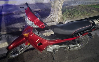Hallan moto robada en un procedimiento policial en Chimbas