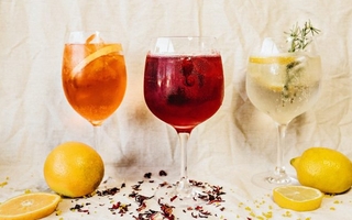 Dos cócteles con vino que se preparan en un minuto, fáciles y económicos