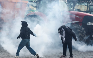 Protestas masivas contra el Mercosur desataron caos en Bruselas