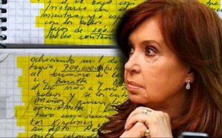 Causa Cuadernos: vincularon 175 sobornos con Cristina Fernández