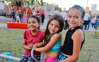 Inauguraron la nueva plaza del Barrio Ara San Juan, en Chimbas