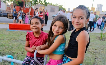 Inauguraron la nueva plaza del Barrio Ara San Juan, en Chimbas