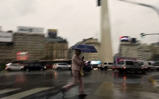 Tormentas fuertes en Buenos Aires y siete provincias están en alerta amarilla