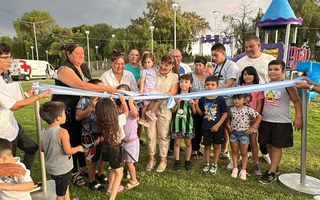 El aniversario 112 de Chimbas tuvo inauguraciones, shows y sorteos