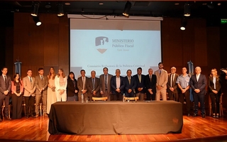 Autoridades provinciales presentaron la Comisión que definirá la Política Criminal