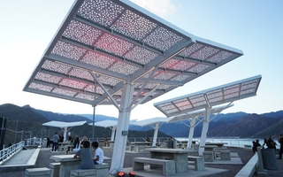 En San Juan quedaron inaugurados los nuevos miradores en el dique Punta Negra 