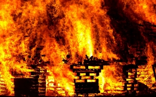 Una familia de Caucete perdió su casa tras un un voraz incendio