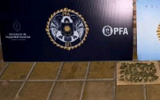 La Policía Federal secuestró marihuana durante un patrullaje preventivo