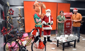 La Navidad se iluminó en HUARPE con regalos para los niños