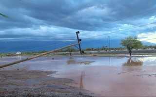 Estado de Ruta 141: precaución por lluvias entre Caucete y La Rioja
