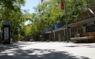 Navidad: Red Tulum con horario reducido y centro sanjuanino vacío