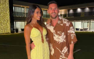 La Navidad de Messi: así celebró junto a Antonela y sus hijos en Rosario 