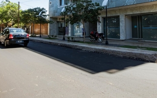 Más conectividad y seguridad para los vecinos: la calle Entre Ríos en Capital luce renovada