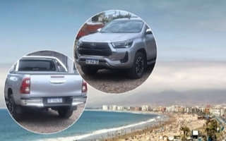 Otra camioneta argentina fue robada en La Serena a plena luz del día