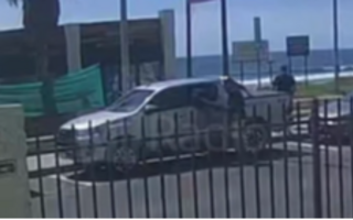 Cómo fue el robo de una camioneta argentina en plena Avenida del Mar en La Serena