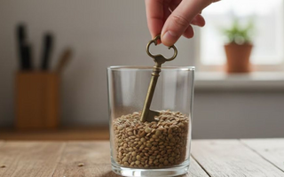 Tradición de Año Nuevo: por qué recomiendan poner una llave en un vaso con lentejas